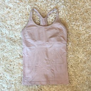 Lululemon Tank with built it Crop